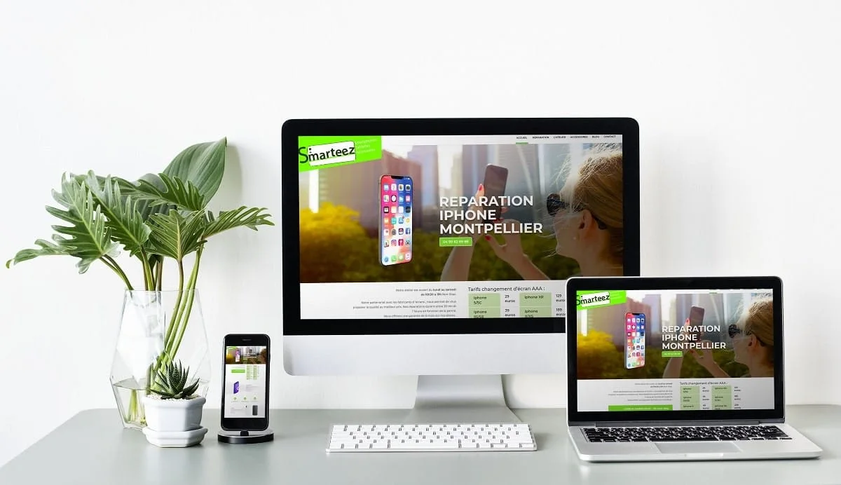 Aperçu du site Smarteez.fr réalisé par Willgo