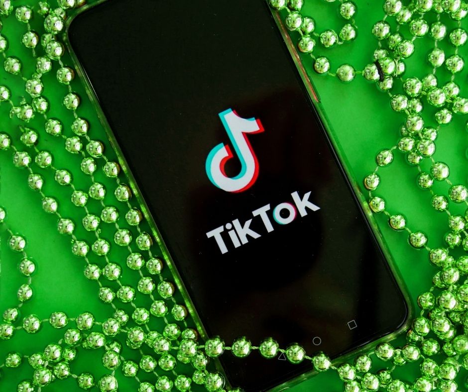 page d'accueil tiktok